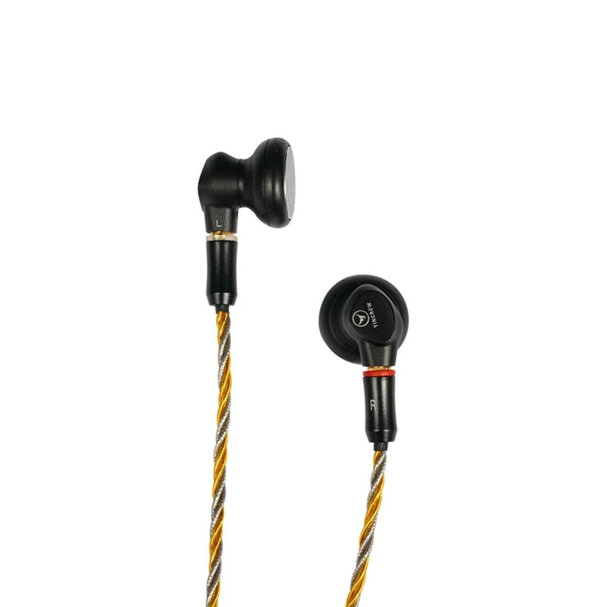 Yincrow RW-4000 RW4000 HiFi ÷  ̾ 3-in-1 и MMCX ̺̽ IEM Ե ̾ 15mm ̳ ̹